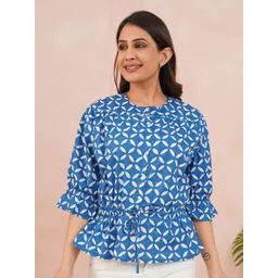 Label Ceres Print Cotton Top-picture-23