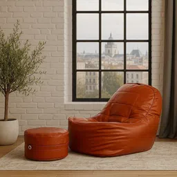 label nj Jumbo 0001-tan Bean Bag Sofa With Bean Filling-picture-24