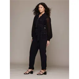 Label Ritu Kumar Black Serena Jumpsuit-picture-28