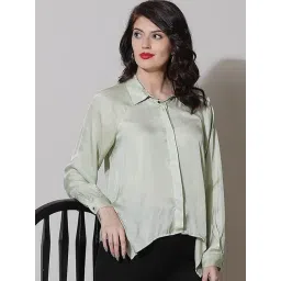 Label Ritu Kumar Mint Loose Fit Shirt-picture-16