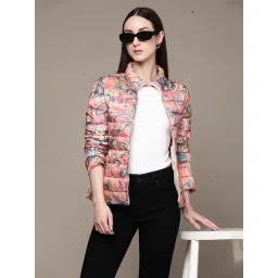 Label Ritu Kumar Multicolor Printed Puffer Jacket-picture-27
