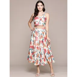 Label Ritu Kumar Women Printed Co-Ords-picture-23