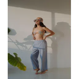 LABEL SUGAR Women Organic Cotton Relaxed-Fit Regular Trousers-picture-23