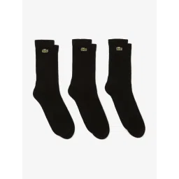 Lacoste Black 3-Pack Sport Socks-picture-43