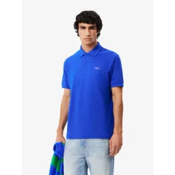 Lacoste Blue Classic Fit Polo T-Shirt-picture-34