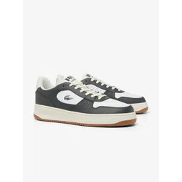 Lacoste Men Colourblocked Leather Sneakers-picture-10
