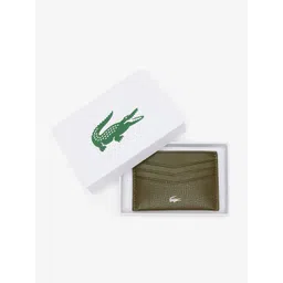 Lacoste Men Textured PU Card Holder-picture-10