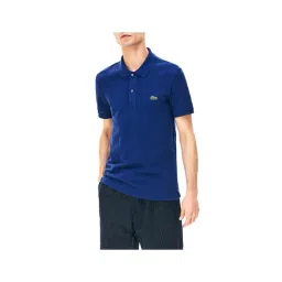 Lacoste Navy Blue Petit Pique Slim Fit Polo T-Shirt-picture-13