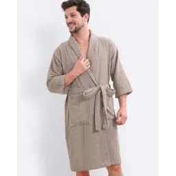 lacylook Cotton Double Terry Premium Bathrobe-picture-52