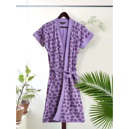 LacyLook Women Printed Bath Robe-picture-30