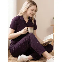 LacyLook Women Printed Night suit-picture-28