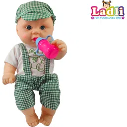 ladli Boy Doll for Kids Cute Boy Golu Baba Rotatable Leg Arms Clothes Set 31 cm_A-picture-20