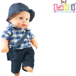 ladli Hat Doll Golu Baba Rubber Doll for Kids Removable Clothes Boy Doll for Kids-picture-34