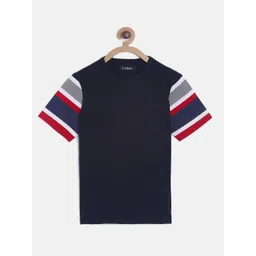 LAdore Boys Black Solid Round Neck Pure Cotton T-shirt-picture-28