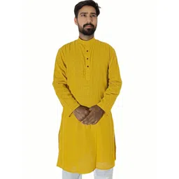 LADSLOOM Men Solid Cotton Kurta-picture-30