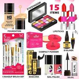lady fashion 15 Pcs. Xclusive Makeup Kit XCM01S053-picture-25