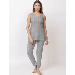 Lady Leaf Round Neck Thermal Set-picture-54