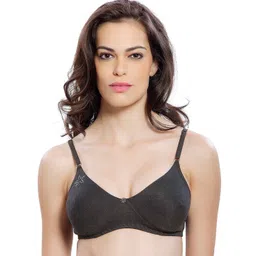 Lady Love Black Cotton Bra-picture-35