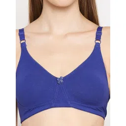 Lady Love Blue Solid Bra LLBR9053 image 2