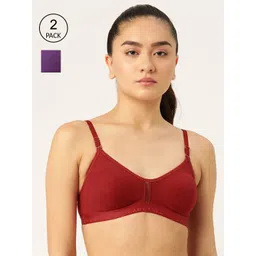 Lady Lyka Maroon & Purple Bra-picture-22