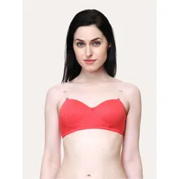 Lady Lyka Medium Coverage Lightly Padded All Day Comfort Seamless Cotton T-shirt Bra-picture-25