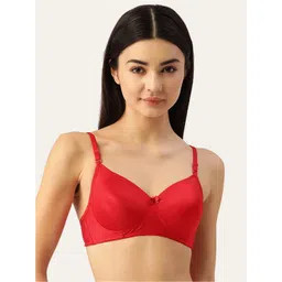 Lady Lyka Medium Coverage Lightly Padded All Day Comfort Seamless Cotton T-shirt Bra-picture-26