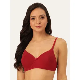 Lady Lyka Medium Coverage Lightly Padded Seamless Cotton T-Shirt Bra-picture-11