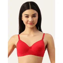 Lady Lyka Medium Coverage Lightly Padded Seamless Cotton T-Shirt Bra-picture-18