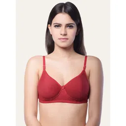 Lady Lyka Medium Coverage Lightly Padded Seamless Cotton T-Shirt Bra-picture-10