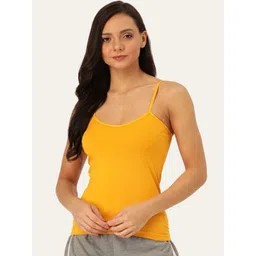 Lady Lyka Non-Padded Scoop Neck Cotton Camisole-picture-24