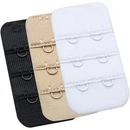 Lady's Bra Extender Bra Band Breathing room 3pcs-Pack with Multi-size Optional (2 Hook 1/2 Inch Spacing)-picture-26