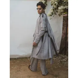 Lafaani Black & Grey Sonder Unisex Trans-seasonal Overlay-picture-25