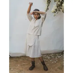 Lafaani Black Sonder Layered Skirt-picture-35