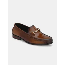 Lafattio Men Leather Formal Loafers-picture-36