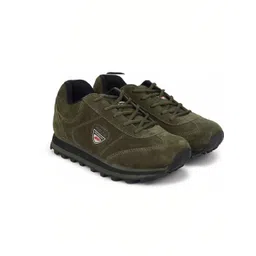 Lakhani Shoes Men Suede Trekking Shoes-picture-22