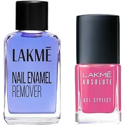 LAKMÉ Absolute Glossy Finish Gel Stylist Nail Color & Nail Color Remover Combo,12 ML-picture-17
