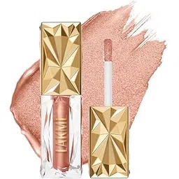 Lakme Be-jewel Satin Eye Tint |One-Step Liquid Eyeshadow | Air light Mousse Texture- - 01 Quartz 4.5ml-picture-49