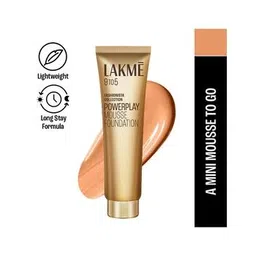 lakme 9 to 5 Powerplay Mousse Foundation Mini - Rose Ivory-picture-39