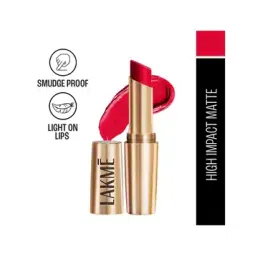 lakme 9 to 5 Powerplay Priming Matte Lipstick Lasts 16 Hrs -  Deep Wine-picture-41