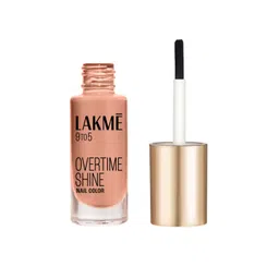 Lakme 9to5 Primer + Gloss Long-Lasting Quick-Dry Nail Color 6ml - Staycation Nude-picture-24