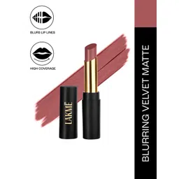 Lakme Absolute Beyond Matte Bullet Lipstick with Argan Oil - Nude Nectar 302-image-47