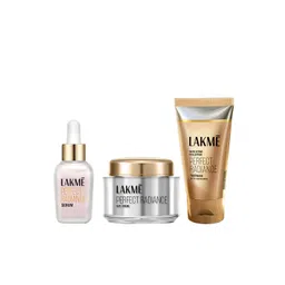 Lakme Absolute Perfect Radiance Set of Creme 50 g + Face Wash 50 g + Face Serum 15 ml-picture-28