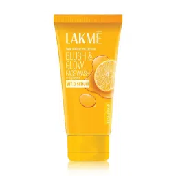 Lakme Blush & Glow Brightening Lemon Facewash with Vitamin C Serum - 100gm-picture-24