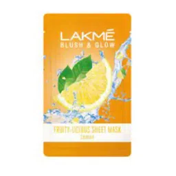 lakme Blush & Glow Lemon Sheet Mask-picture-31