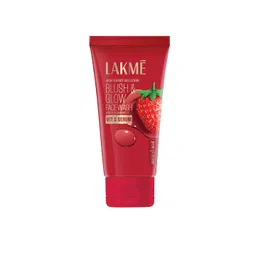 Lakme Blush & Glow Strawberry Gel Face Wash With 100% Real Strawberry Extract 150 g-image-4