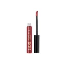 Lakme Forever Matte Liquid Lip, 16hr Lipstick, Lightweight - Nude Latte 5.6ml-image-9