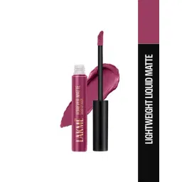 Lakme Forever Matte Liquid Lip Color Fuschia Chic - 5.6 ml-image-4