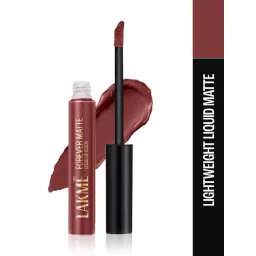 Lakme Forever Matte Liquid Lip Color Nude Dream - 5.6 ml-image-2