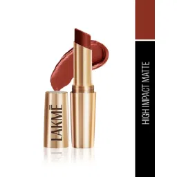 Lakme Priming Matte Lipstick Red Rust - 3.6 gm-image-30