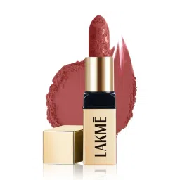 Lakme Rouge Bloom Powder Matte Bullet Lipstick Nude Nectar - 4 gm-picture-37